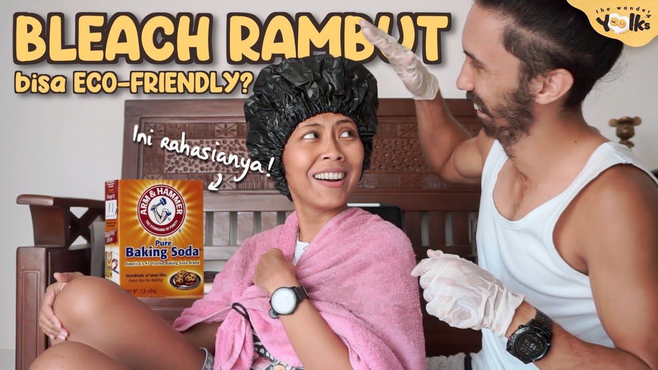  Bleaching  Rambut  Gelap Khas Asia Pakai  Baking Soda 