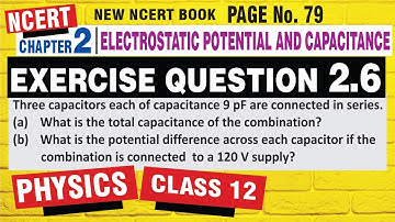 NCERT Exercise Question 2.6 class 12 Physics | exercise 2.6 class 12 physics| class 12 exercise 2.6
