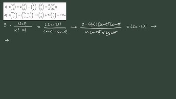 14. Ecuaciones con números combinatorios (VII).