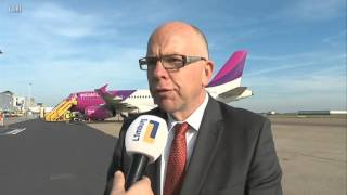 Wizz Air rekent op meer vluchten vanaf Beek