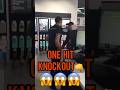 One hit knockout self defence on the street selfdefence powerpunch fight boxing fighter