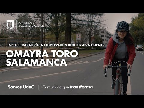 #AdmisiónUdeC: Omayra Toro Salamanca, tesista de Ingeniería en Conservación de Recursos Naturales #AdmisiónUdeC: Omayra Toro Salamanca, tesista de Ingeniería en Conservación de Recursos Naturales