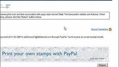 How to make a custom payment page in Paypal