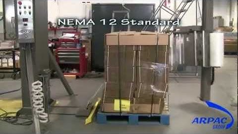 ARPAC Electro-Wrap, Rotary Tower Stretch Wrapper Video