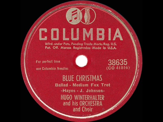 Hugo Winterhalter - Blue Christmas