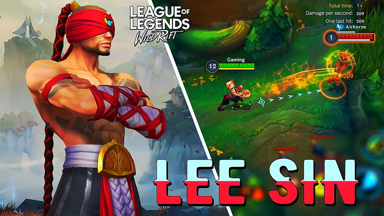 Lee Sin Gameplay #17 - League of Legends: Wild Rift (Android/IOS) - YouTube