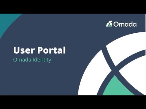 Omada Identity | User Portal
