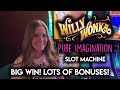 Willy Wonka Slot Machine Bonus - Giant Charlie Symbol Spins