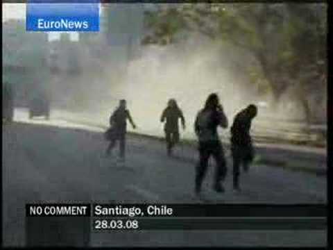 Videó: Erőszak Santiago Chile-ban Az Oktatási Reform Miatt - Matador Network