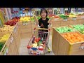 おでかけ 台湾 室内遊具でおかいものごっこをするよ!野菜や果物をたくさん買おう! レオスマイル