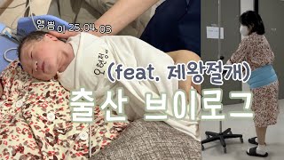 출산브이로그 l 38주1일차 제왕절개 후기 l 기다리던 행쁨이 방 빼는 날 l 라움산부인과 l 5박6일 병원생활 l 생각보다 할만한데 두번은 못해..