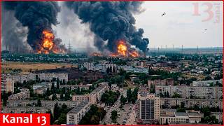 Ukraine moves war from frontline to Russia's rear; Russian lands in flames