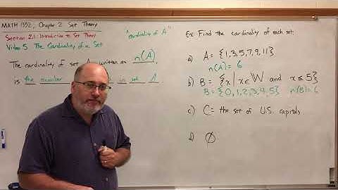 MATH 1332 Video 2.1.5