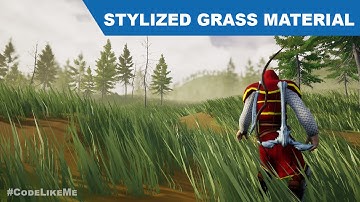 Unreal Stylized Grass Material - UE4 Tutorials #294
