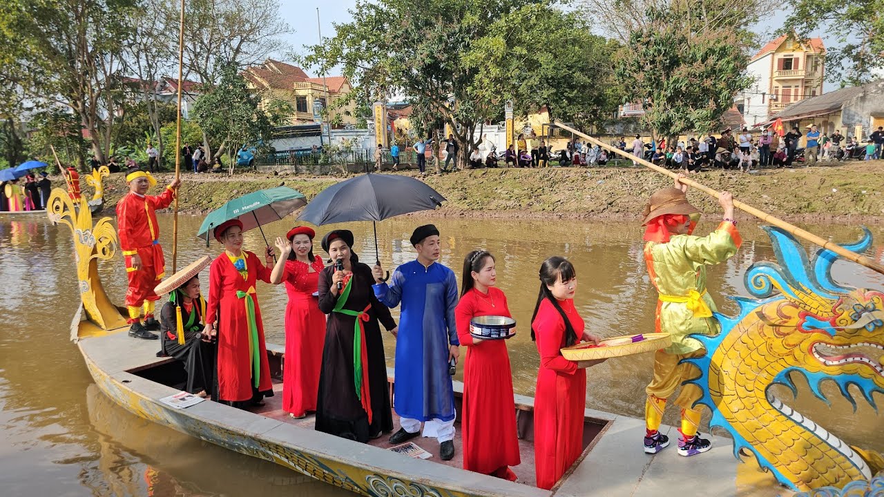 Hát quan họ thôn Xuân Quang xã Hòa Xá Hà Nội xuân 2026