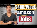 $400 Per Week Amazon Work From Home Jobs | Make Money Online with Work From Home Jobs 2021