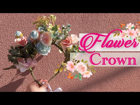 Diy Flower Crown Super Simple