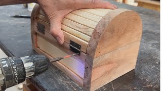 Funny Woodworking Ideas For Kids // Adorable Monster-shaped Wooden Jewelry Box With Big Eyes by DIY Woodworking Projects 13,384 views 1 month ago 24 minutes