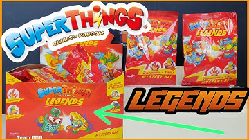 SUPERTHINGS LEGENDS PART 2! FULL BOX opening! NEW From Magic Box Toys Unboxing