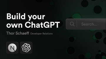 Build your own ChatGPT with Next.js and OpenAI