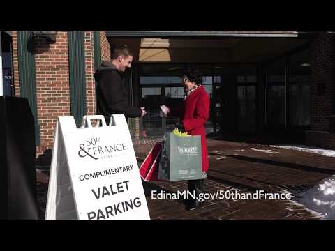 Video 50th & France Complimentary Valet Parking PSA - youtube