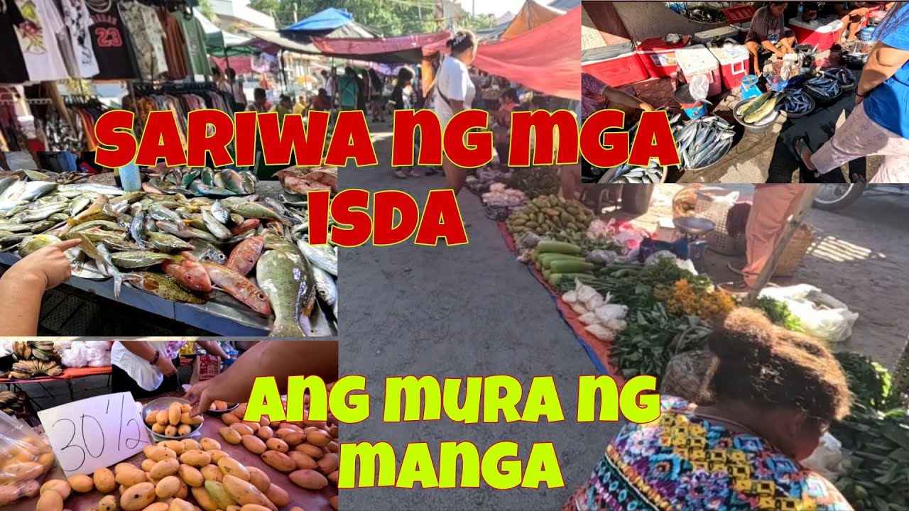 Market day sa San Antonio Zambales | Ang sarap mamili dito