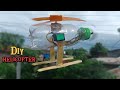 Make an Amazing mini electric helicopter with used bottle #diy #homemade #science #tech