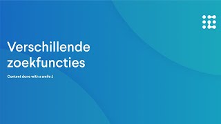 Download Lagu 1.3 Verschillende zoekfuncties - ConnectingTheDots PIM MP3