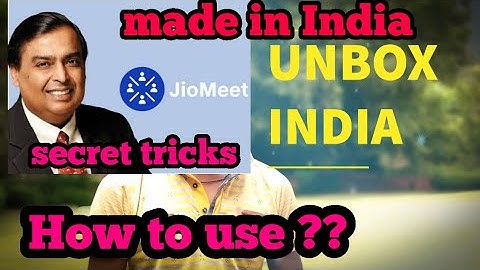 how to use jio meet app - jiomeet app kaise use kare | online meeting kaise Kare???