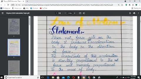 9th Class Physics Most Important Long Questions 2021