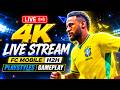 4K LIVE 🚨 FCMOBILE H2H PLAYSTYLES GAMEPLAY || ULTIMATE TEAM OF THE SEASON