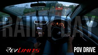 RAINY Day Drive | ASMR | PoV Drive | 4K | REVLIMITS