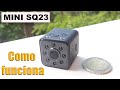 SQ23 Mini cámara wifi para acción, youtube, drone y cámara espía.