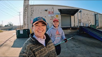 Dumpster Diving at Shops and Apartments to Save Money & Reduce Waste!