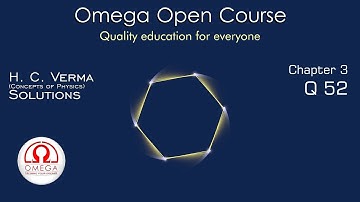 H. C. Verma Solutions - Chapter 3, Question 52