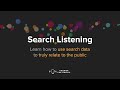 Search Listening: How not-for-profits should be using search data to truly understand the public