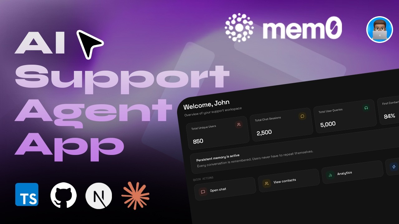 I Build an AI Support Agent That Never Forgets (Claude + mem0)