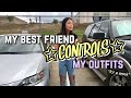 my best friend controls my outfits for a week