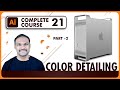 Adobe Illustrator Tutorial Apple Workstation CPU  Colors and Detailing in Hindi Part-2
