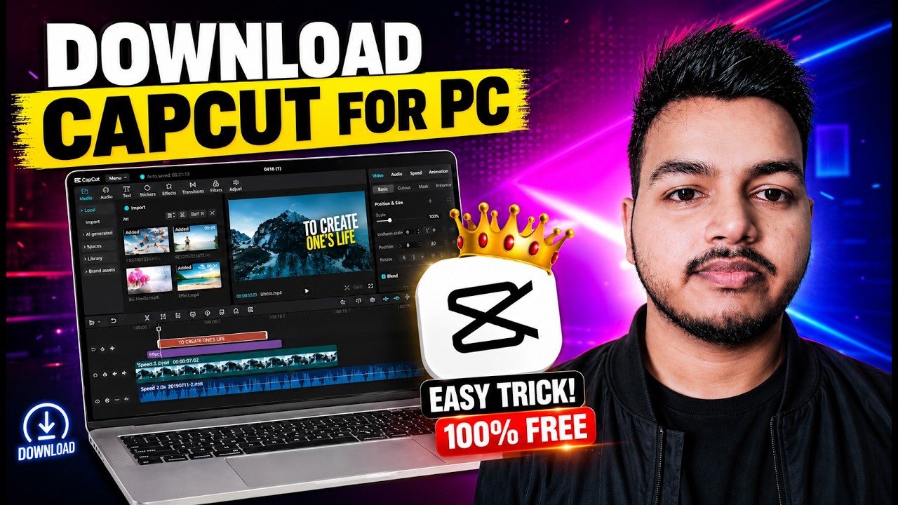 CapCut Kaise Download Kare? Easy & Fast Tutorial ⚡ | No Bakwas - YouTube