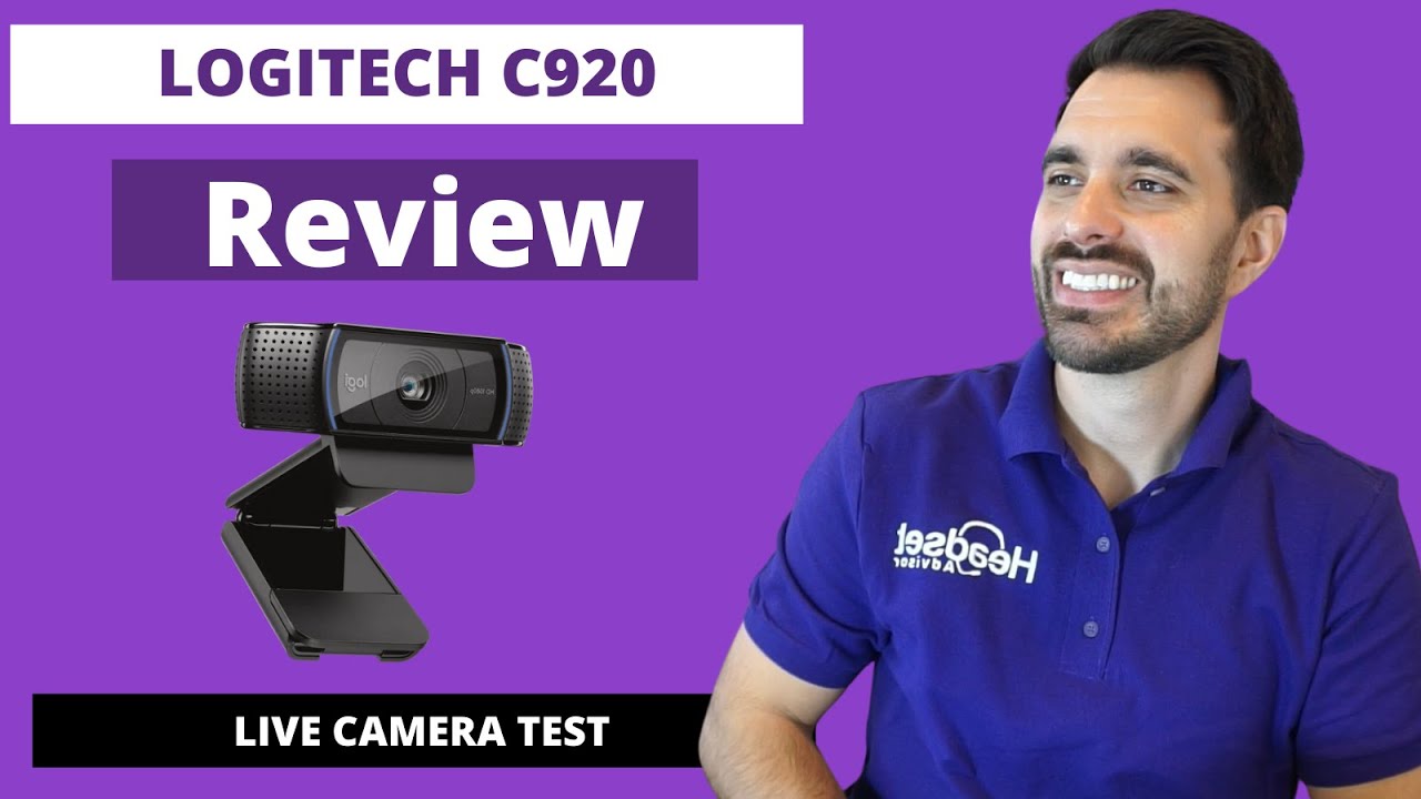 Logitech HD Review - LIVE CAMERA TEST! - YouTube