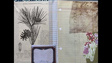 Tutorial | Preparing and decorating pages in the altered book