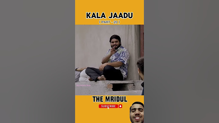 kala Jaadu Part-20 | the mridul | the mridul shorts #comedy video #shorts #trending
