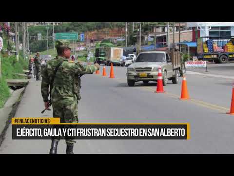 CTI, Ejército y GAULA de Santander frustran secuestro de un ciudadano