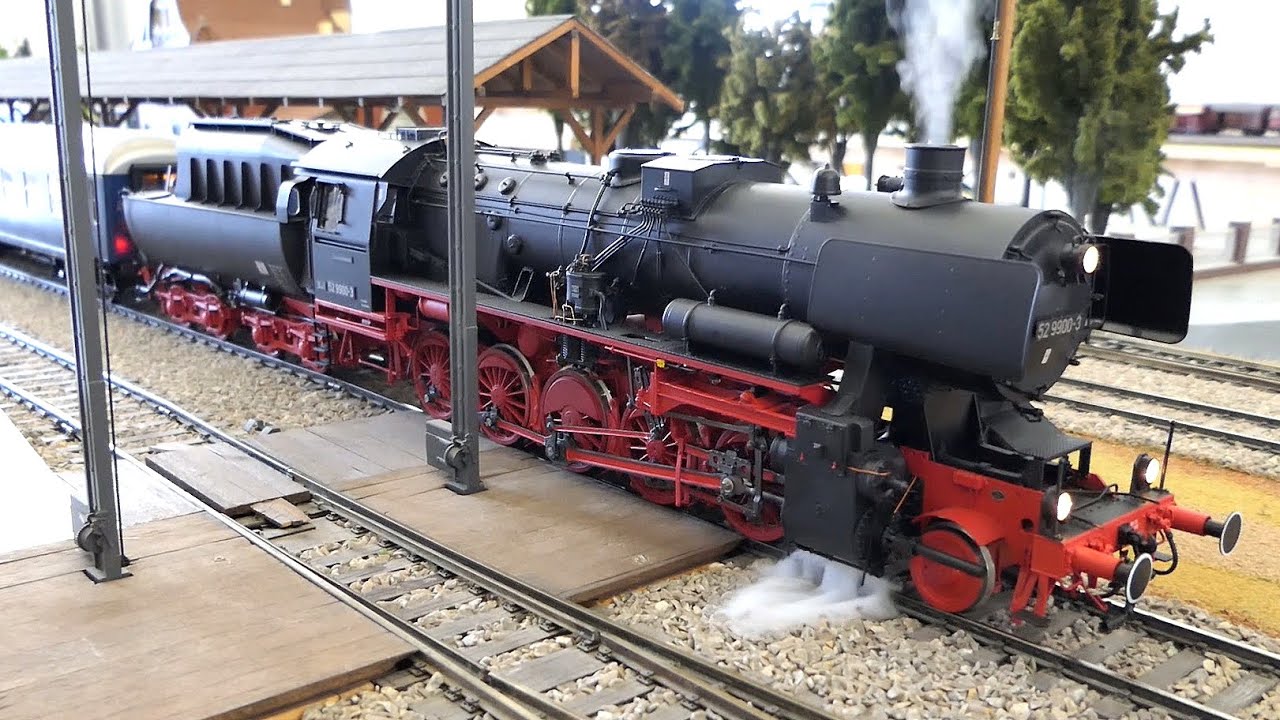 Unboxing Class 52 9900-3 Spur1 Austria 1:32 - Model railway BR 52  pulverised coal tender locomotive - YouTube