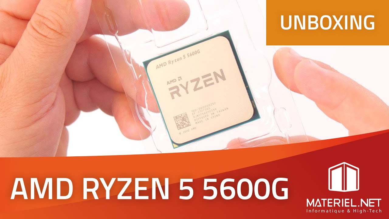 Puissant et polyvalent, le processeur AMD Ryzen 5600 G est au plus