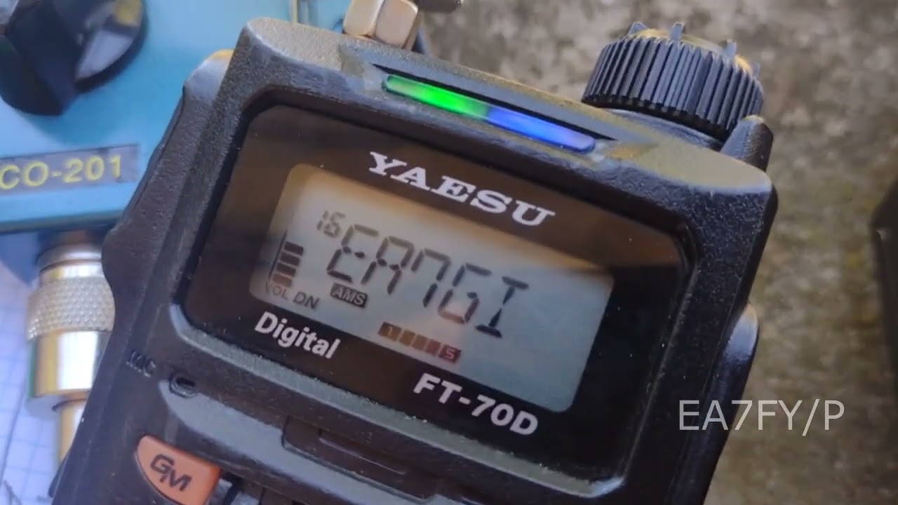 ED7YAC System Fusion C4FM desde Los Alcornocales