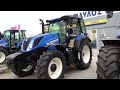NEW HOLLAND T6.145 tractor internal external review