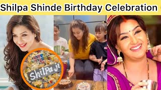 Shilpa Shinde Ne Jhalak Dikhlaja Ke Set Par Kiya Birthday Celebrate