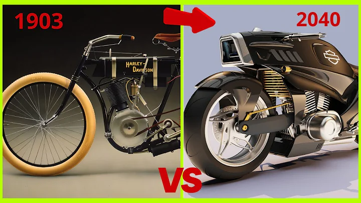 Harley Davidson Transformation 1903 - 2040 From Classic To Futuristic Superbike